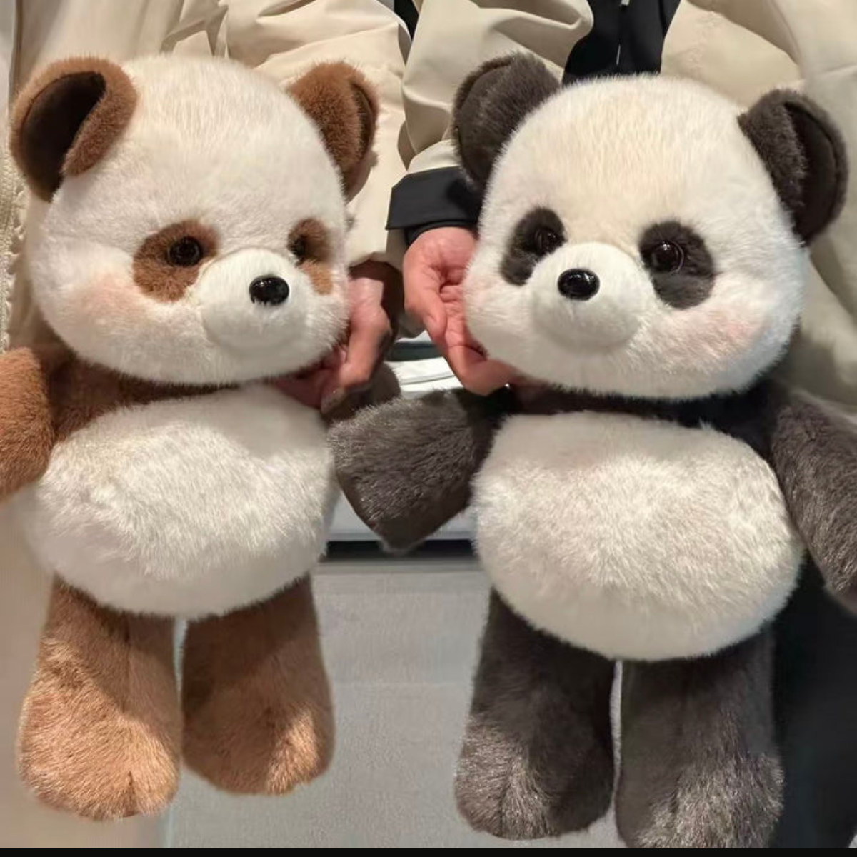 Floofies™ Poppy 🐷 And Bamboo 🐼